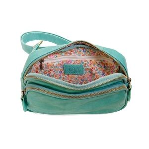 Joy Susan - Kylie Double Sling Belt Bag in Turquoise